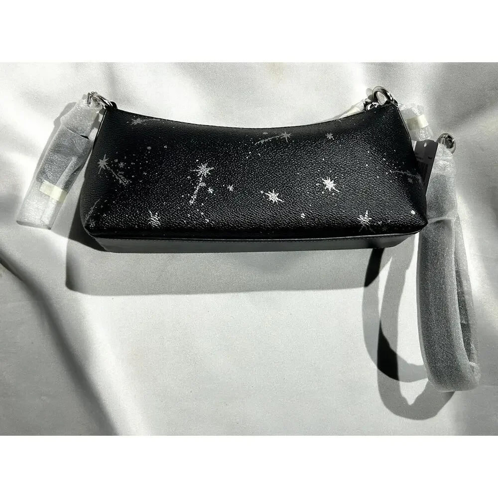 Coach: NWT Charlotte Shoulder Bag‎ with Star Print